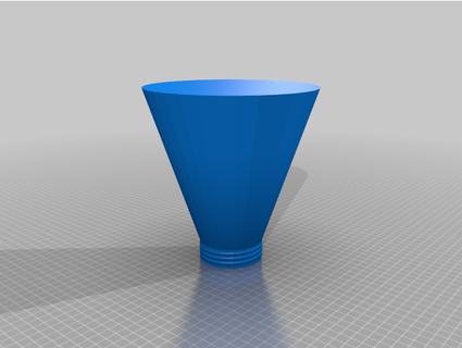 Megaphon Vase Modus 3d print model - Mito3D