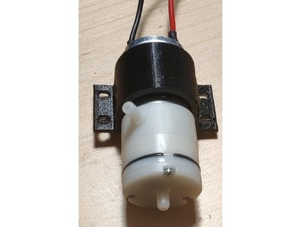mini vacuum pump mount oskarogarp 3d print model - Mito3D