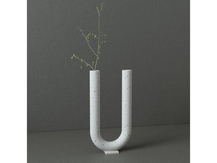 u shaped vase dexterchock 3d print model - Mito3D