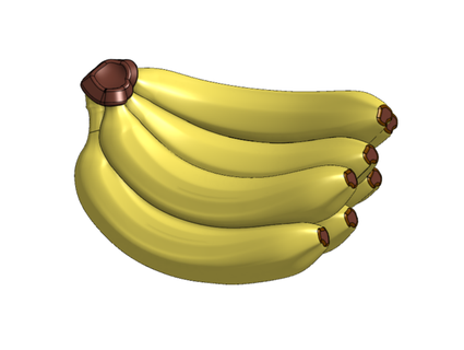 andando banane dillonion 3d print model - Mito3D