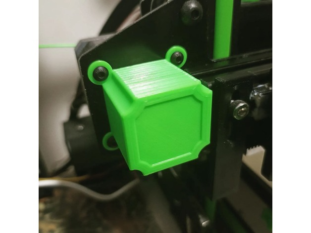 x-axis stepper motor cover belittlemaker 3D print model - Mito3D