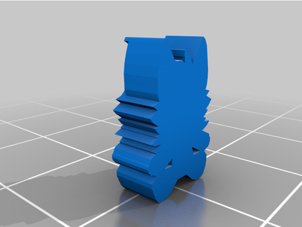 saf sıra şekil kaplumbağa fışkırtma 3d print model - Mito3D