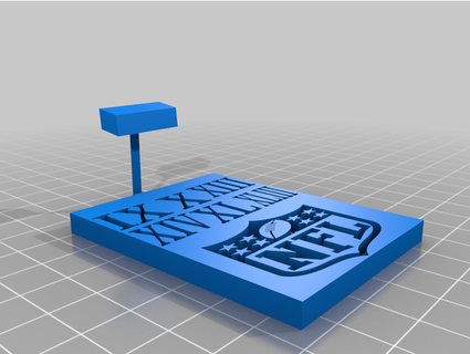 floating steelers stand hatterboi 3d print model - Mito3D