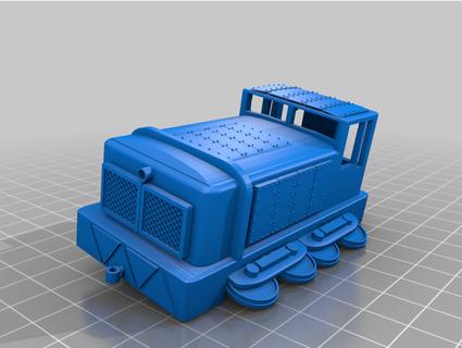 wrecked train weelittlecars 3d print model - Mito3D