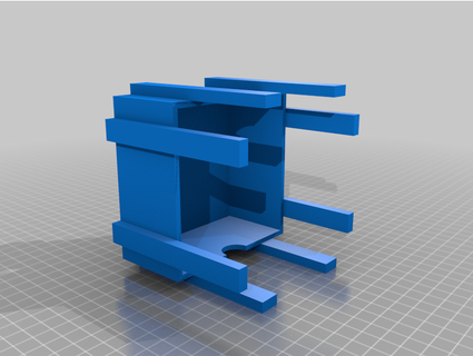 bloquear caja conectando cables brannonz 3d print model - Mito3D