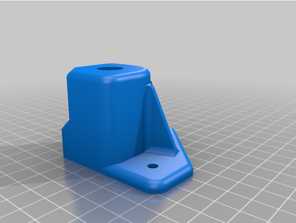 desk lamp corner base arej00dazed 3d print model - Mito3D