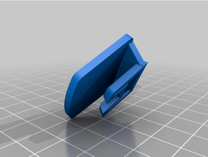 supporto telepass slim semplice fabiotjet 3d print model - Mito3D