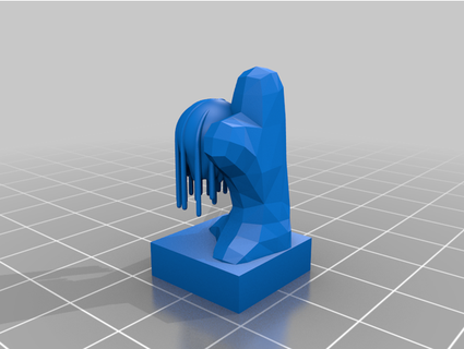 shroom chess pieces legal states 3d print model - Mito3D