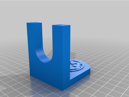1 lightsaber wall mount obaxter 3d print model - Mito3D
