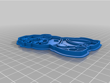 paw patrol cookie cutter - dogs derprinterfreak 3d print model - Mito3D