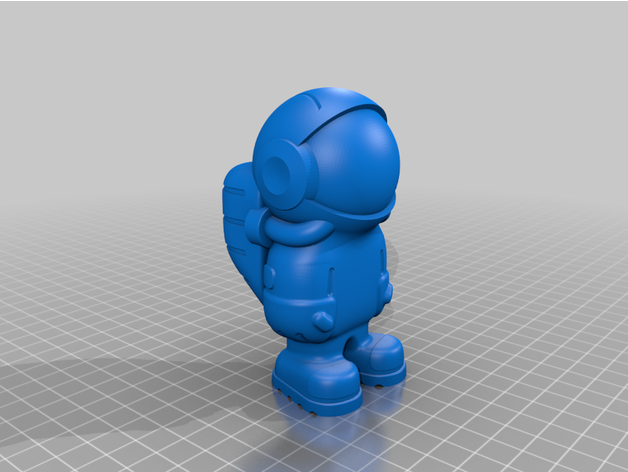 astronaut phil without tabicat 3D print model - Mito3D