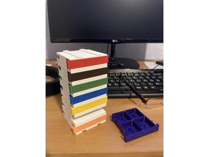 weekly medicine box mathzoltan 3d print model - Mito3D