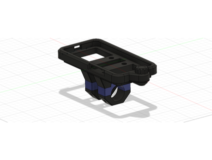 Zelle Telefon montieren Motorrad Remix Guinness 3d print model - Mito3D