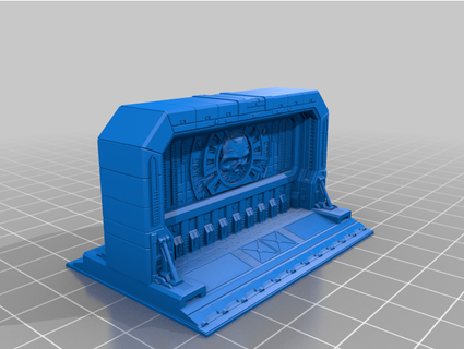 alguien favor impresión admech principal portón terreno jimjimjimmyjim 3d print model - Mito3D