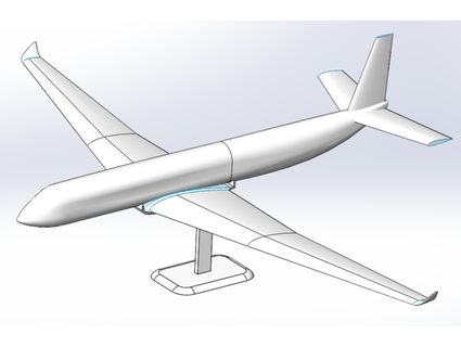 uçak model sıra oyuncak zihinsel 3d print model - Mito3D