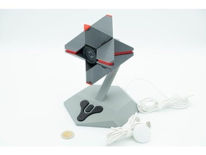 fantasma In piedi comporre vor ikea semitrasparente USB guidato riflettore triste 3d print model - Mito3D
