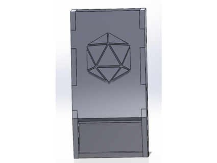 dice tower addon ultimate tabletop box 3dndoctor  3d print model - Mito3D