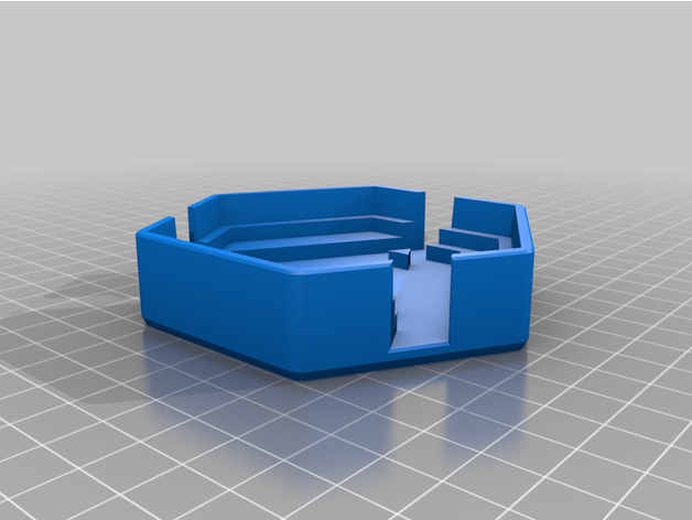 twist lock trick box hexagon zoom1781 3D print model - Mito3D