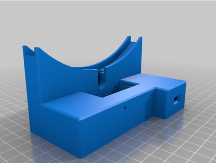 new hollow clock base longer node mcu v3 engineericly 3d print model - Mito3D
