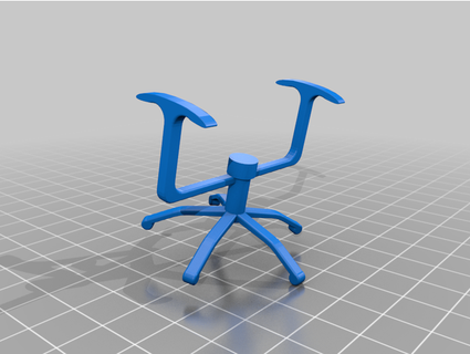 3d printed mini gaming chair emanuel chmielowski 3d print model - Mito3D