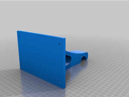 three kg spool holder wall bracket sartz1  3d print model - Mito3D