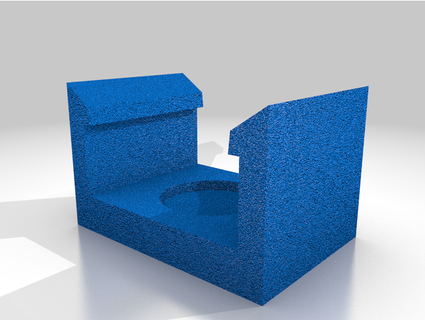 alüminyum Led şerit durum kılıf Kulp destek Szekelycsaba 3d print model - Mito3D