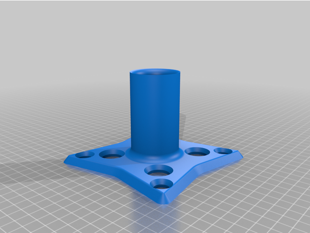 vertical modular filamento estante soporte vantalógico 3D print model - Mito3D