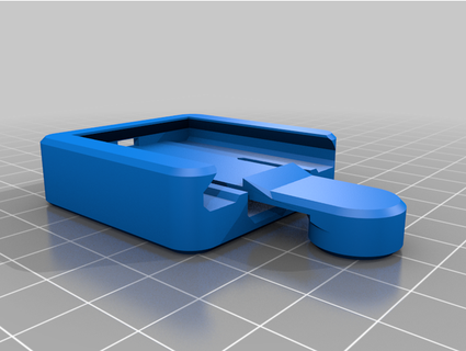 arca suíço base hot shoe quadrado monte kino 3d print model - Mito3D