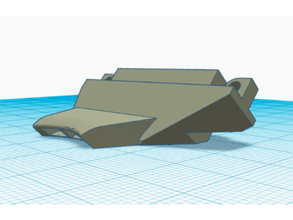 cr 6 ventilateur canal roueq 3d print model - Mito3D