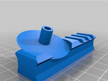 earmor fasthelmet rail mount mod krankyouri 3d print model - Mito3D