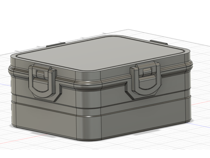 caja pestillo jimmyjohnson 3d print model - Mito3D