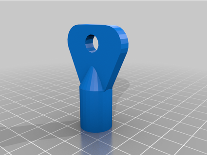 square key 10 mm wuschelkopfxeder 3d print model - Mito3D