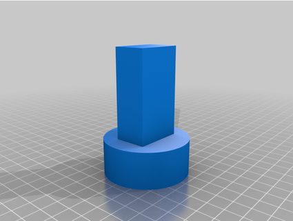 cámara web tubo subida circular base axel rafn 3d print model - Mito3D