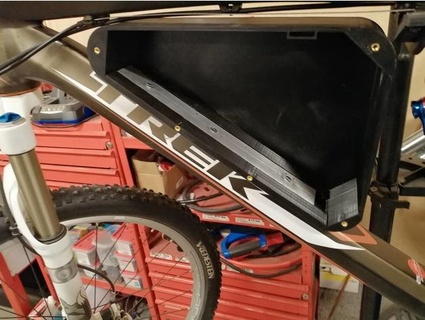13s5p 18650 Dreieck Batterie Box voll Suspension Bike betrunkene Schweißfirma 3d print model - Mito3D