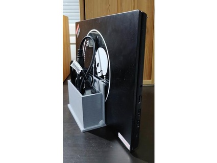 laptop holder thinkpad e15 box power cord h6k2l8 3d print model - Mito3D