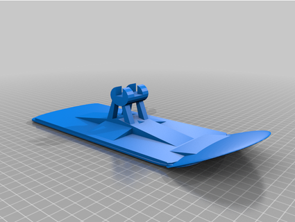 atomrc killerwhale front ski emmystone 3d print model - Mito3D