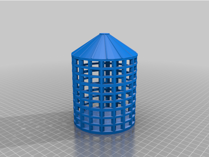 corn crib brhitch 3d print model - Mito3D