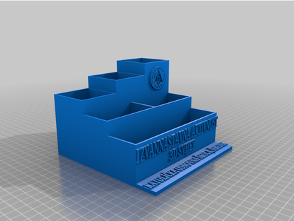escrivaninha organizador za operativo roubar josipabk7 3d print model - Mito3D