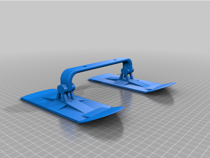 atomrc killerwhale landing ski emmystone 3d print model - Mito3D