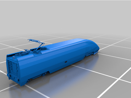 bala entrenar locomotora gamma delta 3d print model - Mito3D