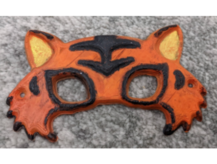tiger mask jrabig 3d print model - Mito3D