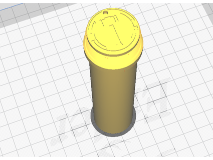 cradle series filament holder bolt forger badge aniki35 3d print model - Mito3D