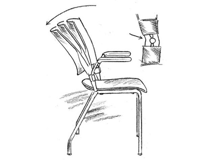 Hayır oturma yeri sandalyeler Psfurniture 3d print model - Mito3D