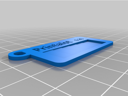 etiqueta filamento printalot 020 color metro muestra tela tecnología 3d print model - Mito3D