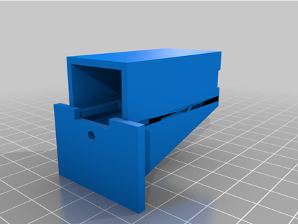 Unterseite Panel Festsetzung indesit Kühlschrank Creaband 3d print model - Mito3D