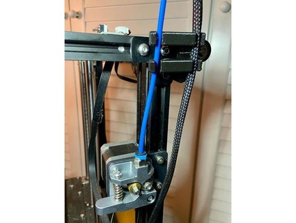 ender 5 Bowden tube câblage guider george 3d 3d print model - Mito3D