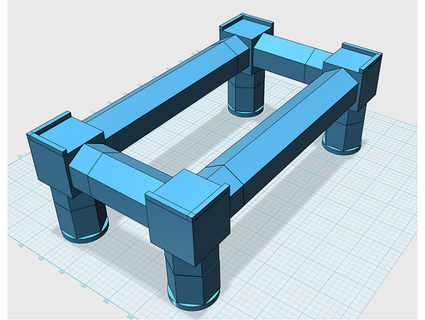modular ficar pé wpvrtis 3d print model - Mito3D