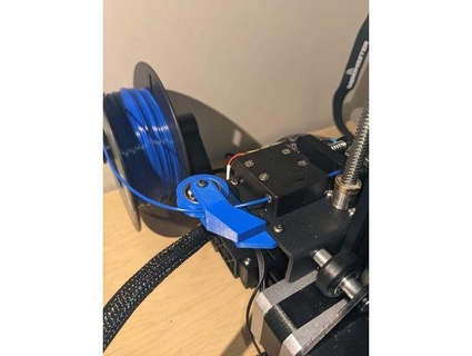 ender 3 max filament guide sylvester1 3d print model - Mito3D