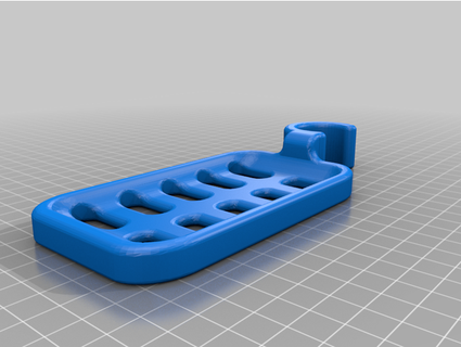 larger soap dish 1 fit glean47 3d print model - Mito3D