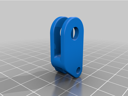 caddx peanut gopro mount makeranimal 3d print model - Mito3D